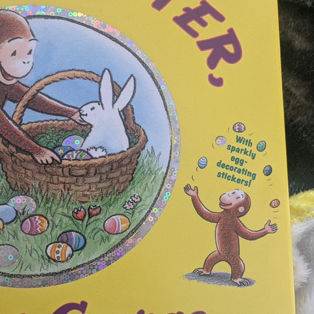 Curious George Happy Easter, Curious George Book by Margret Rey, H.A. - Picture 2 of 8